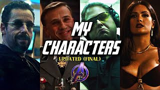 My favorite Movie and TV Show Characters  Avengers Endgame Credits Style FINAL 3 [upl. by Nilat155]