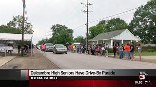 DELCAMBRE HIGH DRIVEBY PARADE 051520 10pm [upl. by Aicat]