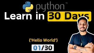 Python for Data Engineers amp Data Analysts  Day 1  Learn Python from Scratch with Exercises 0130 [upl. by Erdei]