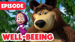 NEW EPISODE 🐝 Wellbeeing 🍬 Episode 110 📦 Masha and the Bear 2024 [upl. by Nynahs]