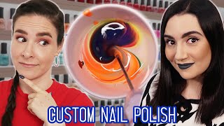 Making Custom Nail Polish Colors feat Simply Nailogical [upl. by Karena]