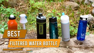 Top 5 Best Filtered Water Bottle Review in 2023 [upl. by Annawak128]