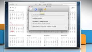 How to use week calendar in Mac® OS X™ [upl. by Delanty]