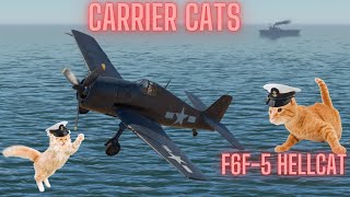 Grumman F6F5 Hellcat  Carrier Cats [upl. by Lesh]