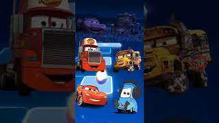 Lightning McQueen vs Cars Mater vs Lightning McQueen Eater vs Cars Doc Hudson Eater vs Jackson Storm [upl. by Eduardo]