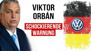 Viktor Orbán rief die Bevölkerung Deutschlands zur Vorsicht auf [upl. by Einnalem]