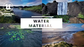 UE5  Water Master Material [upl. by Lynette794]