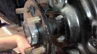 Rear axle removal 1971 Mustang Fastback Project  Day 222  Part 3 [upl. by Zeb]