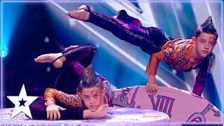 Kid Contortionist Puts On An AMAZING Performance  Kids Got Talent [upl. by Alick]