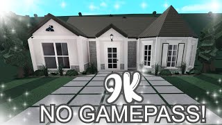 BLOXBURG9K Family House No Gamepass [upl. by Colwell]