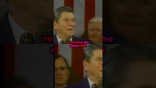 Historic State of the Union A Duty to Freedom usa reagan funny [upl. by Euqinue]