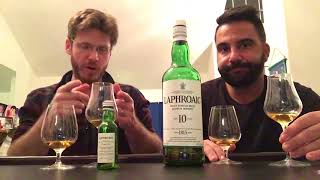 Whisky Review 109 Laphroaig 10 Year  Current amp 1990s Bottling [upl. by Erodroeht]