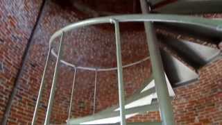 Ocracoke Island LIGHTHOUSE Walkthrough 2015 Tour in OBX NC [upl. by Yelsgnik434]