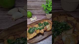 Tostones al ajillo 🍋🧄💚 tostones crujientes food receta recipe [upl. by Nils6]