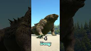 Top 4 Biggest Kaiju in ARK ark godzilla [upl. by Nytram]