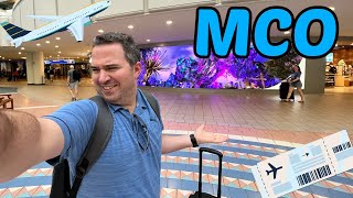 How to Navigate the Orlando International Airport  MCO Tips [upl. by Einnaoj]