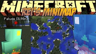 Minecraft Mods Showcase  Reis Minimap Mod 18  1710  182  1120 [upl. by Tibbs689]