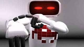 3D Robot short animation by Adam Kaczmarek no sound [upl. by Eelinnej]