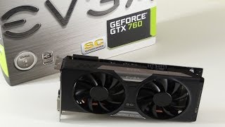 EVGA GTX 760 SC ACX 2GB Unboxing and Overview [upl. by Audris]