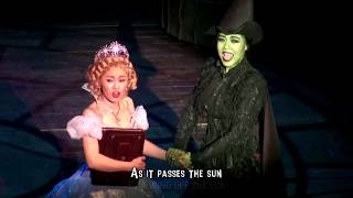 For Good 너로 인하여  Wicked 위키드 Korea with English Lyrics [upl. by Oiliruam]