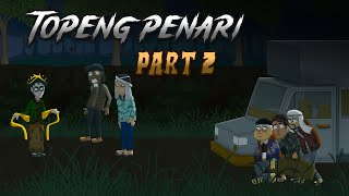 Topeng Penari Part 2  Animasi Horor Misteri  Warganet Life Official [upl. by Seuqramed]