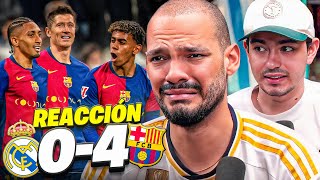 REACCIONANDO AL REAL MADRID 04 BARÇA HUMILLACIÓN HISTÓRICA [upl. by Hirai]