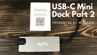 How I Use USBC Mini Dock Everything you need to know [upl. by Ardnaik28]