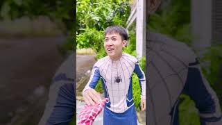 Spider man sees the future who is his best friend short spiderman alphahero [upl. by Fuchs]