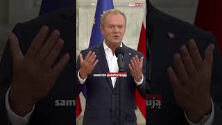 Tusk o Kaczyńskim i Morawieckim nie ma taryfy ulgowej polityka polska news shorts [upl. by Ivetts]