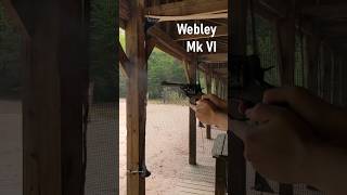 Shooting the Webley Mk VI in 455 [upl. by Body438]