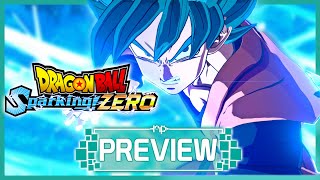 Dragon Ball Sparking Zero is INSANE and the New Star DBZ Fighting Experience [upl. by Anihsak]