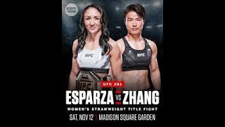 Zhang Weili vs Carla Esparza [upl. by Benil]