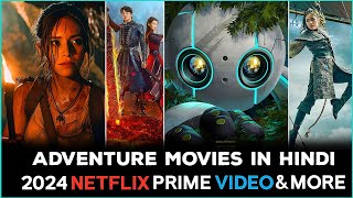 Top 5 New Hollywood Action ADVENTURE Movies in Hindi Dubbed  2024 Hollywood Movies  Filmy Spyder [upl. by Adnalram]