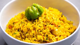 Trini Kitchri Split Peas Rice Recipe by Chef Jeremy Lovell  Foodie Nation [upl. by Annayat]