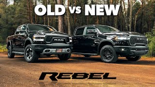 2025 Ram Rebel vs Old Ram Rebel  30 i6 vs 57L V8  review by Millbrooks [upl. by Narual]