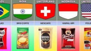 Coffee Brands From Different Countries [upl. by Greenwood]