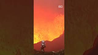 Journeying into the raging heart of an active volcano  60 Minutes Australia [upl. by Eduardo195]