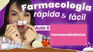 Farmacodinâmica  Aula 8  Farmacologia rápida e fácil  Flavonoide [upl. by Asamot732]