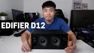 Edifier D12 Review  Sound Test [upl. by Hcone395]