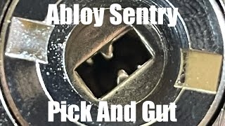 Abloy Sentry Pick And Gut BLACK BELT [upl. by Hillell]