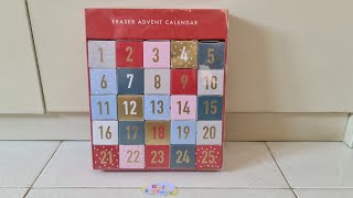 Eraser Advent Calendar By Kikkik [upl. by Negaem752]