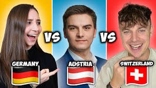 ONE language FIVE dialects German vs Austrian vs Swiss  Feli from Germany [upl. by Luing]