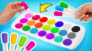 How To Turn 5 Primary Colors Into 16 New Colors  Artsy Life Hacks [upl. by Noyerb649]