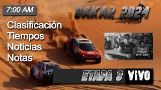 Emocionante Etapa 9 Dakar 2024 en vivo🖤 [upl. by Cyrille]