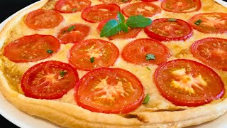 Tarte Feuilletée à La Tomate [upl. by Nahsad]