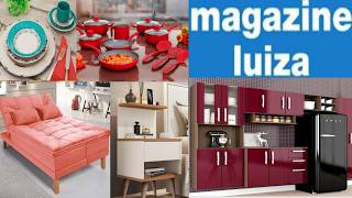 MAGAZINE LUIZA  ACHADOS EM OFERTAS PARA O LAR  SOFÁS PROMOÇÃO PRA COZINHAS SALAS DESCONTOS MAGALU [upl. by Enoitna]