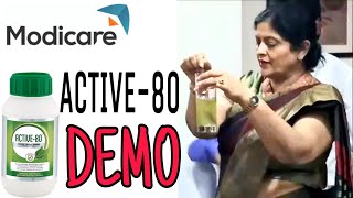 Active80 Demo by Dr Surekha Bhargava the Highest Earner of Modicare amp Direct Selling India [upl. by Olyhs]