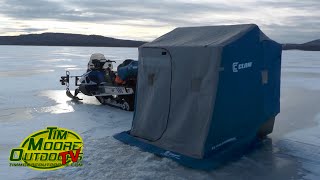 Ice Fishing For Lake Trout [upl. by Arleyne]