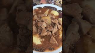 Gulasch mit Thüringer Klößen 🤤yummy new eating eat family shorts [upl. by Llevram83]