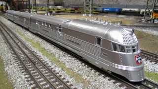 Lionel Burlington Mark Twain Zephyr [upl. by Biancha]